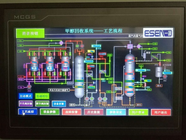河北某制藥公司甲醇廢氣處理系統(tǒng)